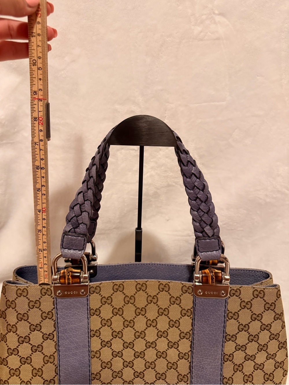 Gucci Bamboo Bar Libeccio Tote - Picture 4 of 16